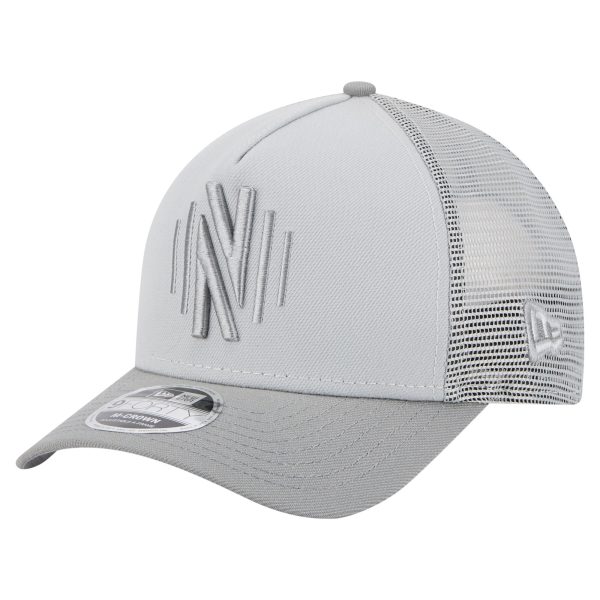 men8217s nashville sc new era gray color pack 9forty a-frame adjustable trucker hat | San Jose Earthquakes Hats, Jerseys & MLS Apparel