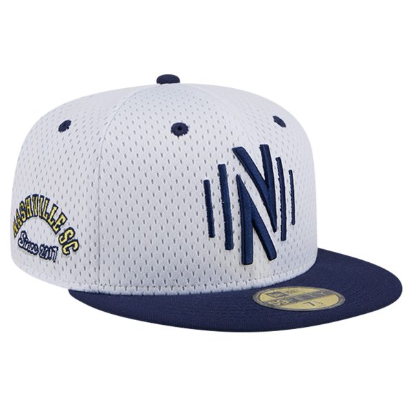men8217s nashville sc new era gray throwback mesh 59fifty fitted hat | San Jose Earthquakes Hats, Jerseys & MLS Apparel