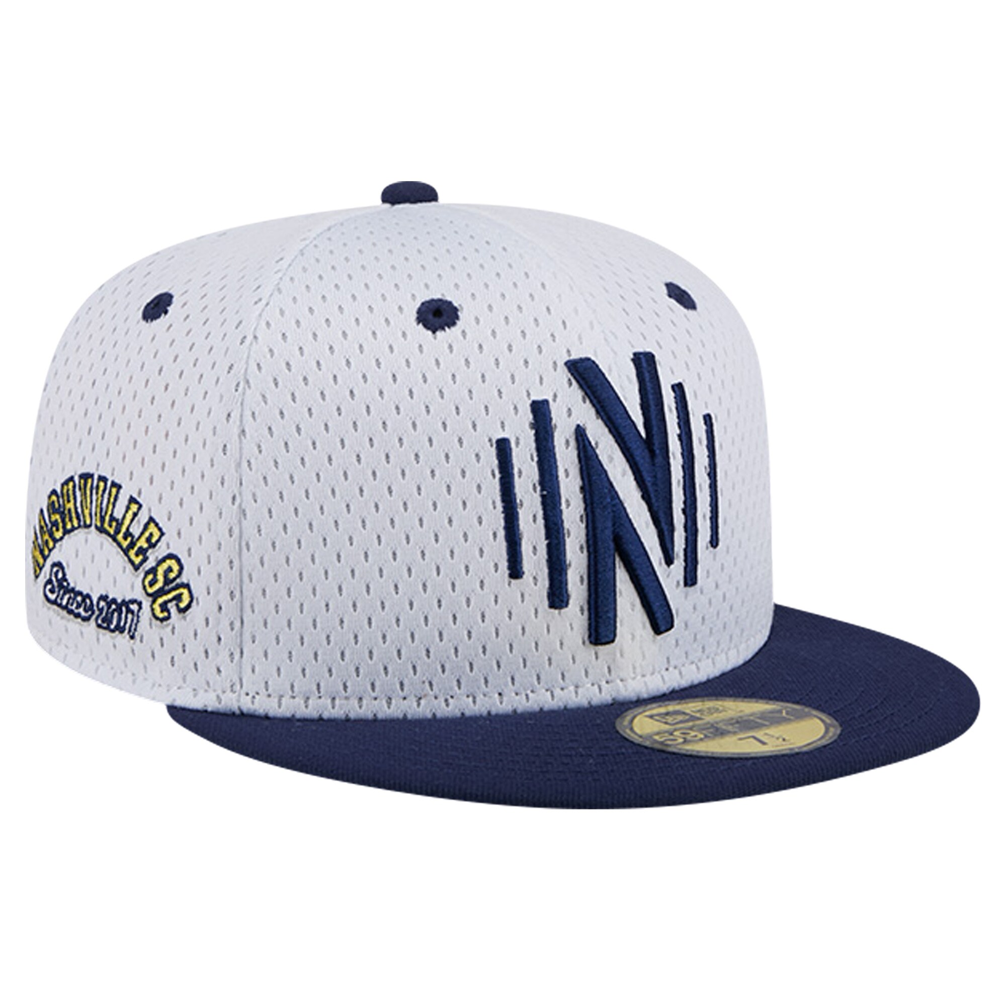 men8217s nashville sc new era gray throwback mesh 59fifty fitted hat | San Jose Earthquakes Hats, Jerseys & MLS Apparel