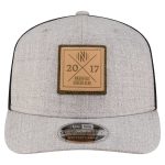 men8217s nashville sc new era heather gray 9seventy coolera stretch-snap adjustable hat | San Jose Earthquakes Hats, Jerseys & MLS Apparel