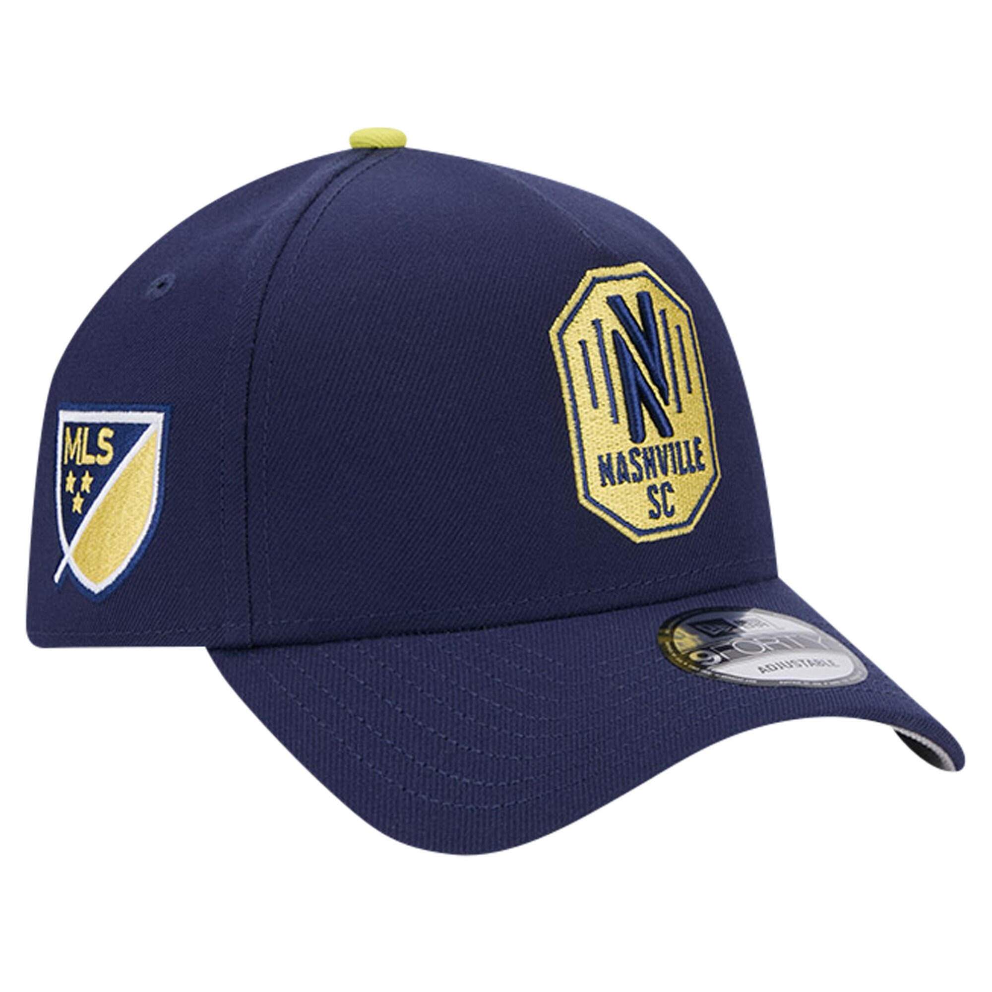 men8217s nashville sc new era navy 2024 kick off collection 9forty a-frame adjustable hat | San Jose Earthquakes Hats, Jerseys & MLS Apparel