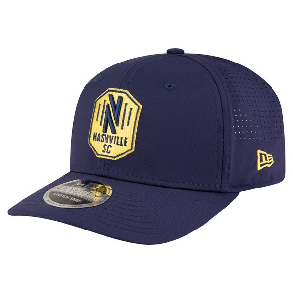 men8217s nashville sc new era navy 9seventy coolera stretch-snap adjustable hat | San Jose Earthquakes Hats, Jerseys & MLS Apparel