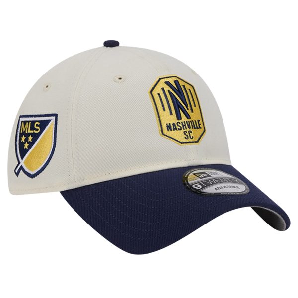 men8217s nashville sc new era white 2024 kick off collection 9twenty adjustable hat | San Jose Earthquakes Hats, Jerseys & MLS Apparel