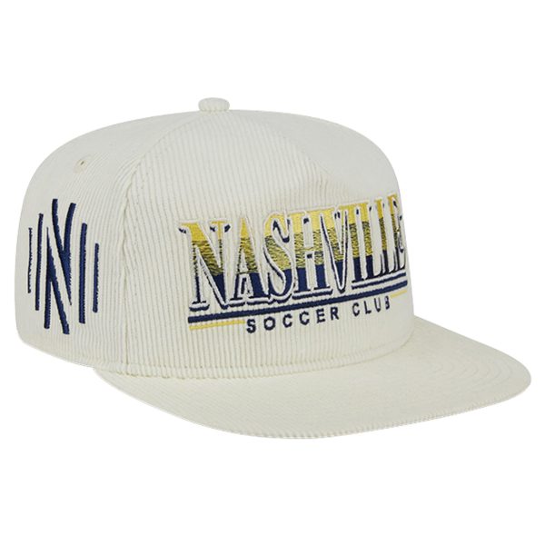 men8217s nashville sc new era white throwback corduroy golfer adjustable hat | San Jose Earthquakes Hats, Jerseys & MLS Apparel