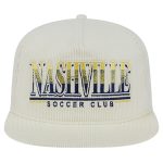 men8217s nashville sc new era white throwback corduroy golfer adjustable hat | San Jose Earthquakes Hats, Jerseys & MLS Apparel