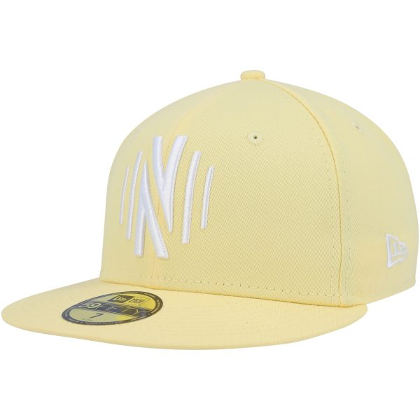 men8217s nashville sc new era yellow pastel pack 59fifty fitted hat | San Jose Earthquakes Hats, Jerseys & MLS Apparel