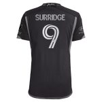 men8217s nashville sc sam surridge adidas black 2023 man in black kit authentic player jersey | San Jose Earthquakes Hats, Jerseys & MLS Apparel