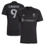 men8217s nashville sc sam surridge adidas black 2023 man in black kit replica player jersey | San Jose Earthquakes Hats, Jerseys & MLS Apparel