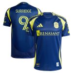 men8217s nashville sc sam surridge adidas navy 2025 the heart of nashville kit authentic player jersey | San Jose Earthquakes Hats, Jerseys & MLS Apparel