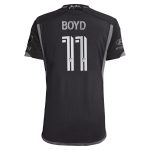 men8217s nashville sc tyler boyd adidas black 2024 man in black kit authentic player jersey | San Jose Earthquakes Hats, Jerseys & MLS Apparel