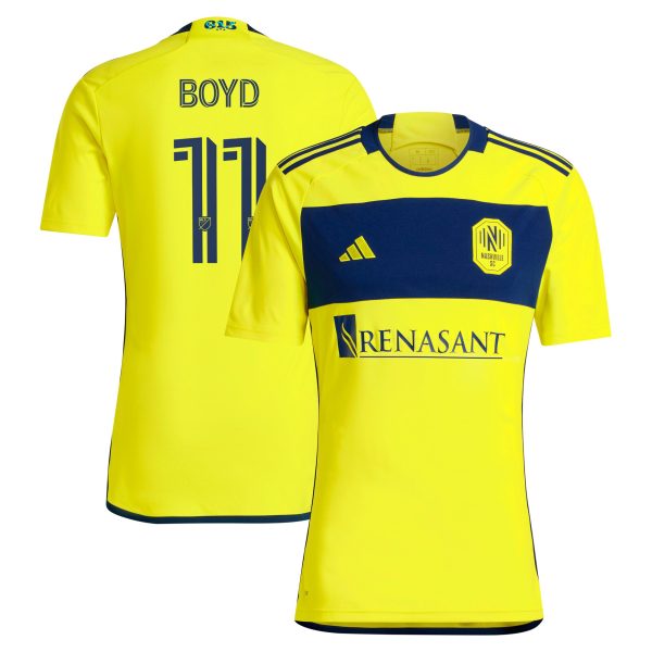 men8217s nashville sc tyler boyd adidas yellow 2024 the 615 kit replica player jersey | San Jose Earthquakes Hats, Jerseys & MLS Apparel