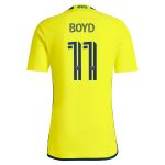 men8217s nashville sc tyler boyd adidas yellow 2024 the 615 kit replica player jersey | San Jose Earthquakes Hats, Jerseys & MLS Apparel