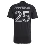 men8217s nashville sc walker zimmerman adidas black 2023 man in black kit replica player jersey | San Jose Earthquakes Hats, Jerseys & MLS Apparel