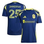 men8217s nashville sc walker zimmerman adidas navy 2025 the heart of nashville kit replica player jersey | San Jose Earthquakes Hats, Jerseys & MLS Apparel