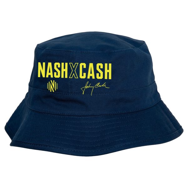 men8217s nashville sc x johnny cash mitchell amp ness navy bucket hat | San Jose Earthquakes Hats, Jerseys & MLS Apparel