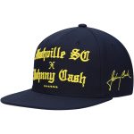 men8217s nashville sc x johnny cash mitchell amp ness navy snapback adjustable hat | San Jose Earthquakes Hats, Jerseys & MLS Apparel