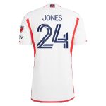 men8217s new england revolution dejuan jones adidas white 2023 defiance authentic jersey | San Jose Earthquakes Hats, Jerseys & MLS Apparel