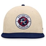 men8217s new england revolution fanatics cream tempo corduroy snapback hat | San Jose Earthquakes Hats, Jerseys & MLS Apparel