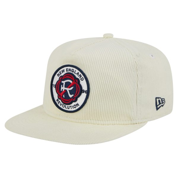men8217s new england revolution new era cream 2025 kickoff snapback golfer hat | San Jose Earthquakes Hats, Jerseys & MLS Apparel