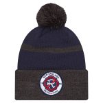 men8217s new england revolution new era navy 2025 kickoff cuffed knit hat with pom | San Jose Earthquakes Hats, Jerseys & MLS Apparel