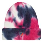 men8217s new england revolution psychedelic tie-dye cuffed knit hat | San Jose Earthquakes Hats, Jerseys & MLS Apparel