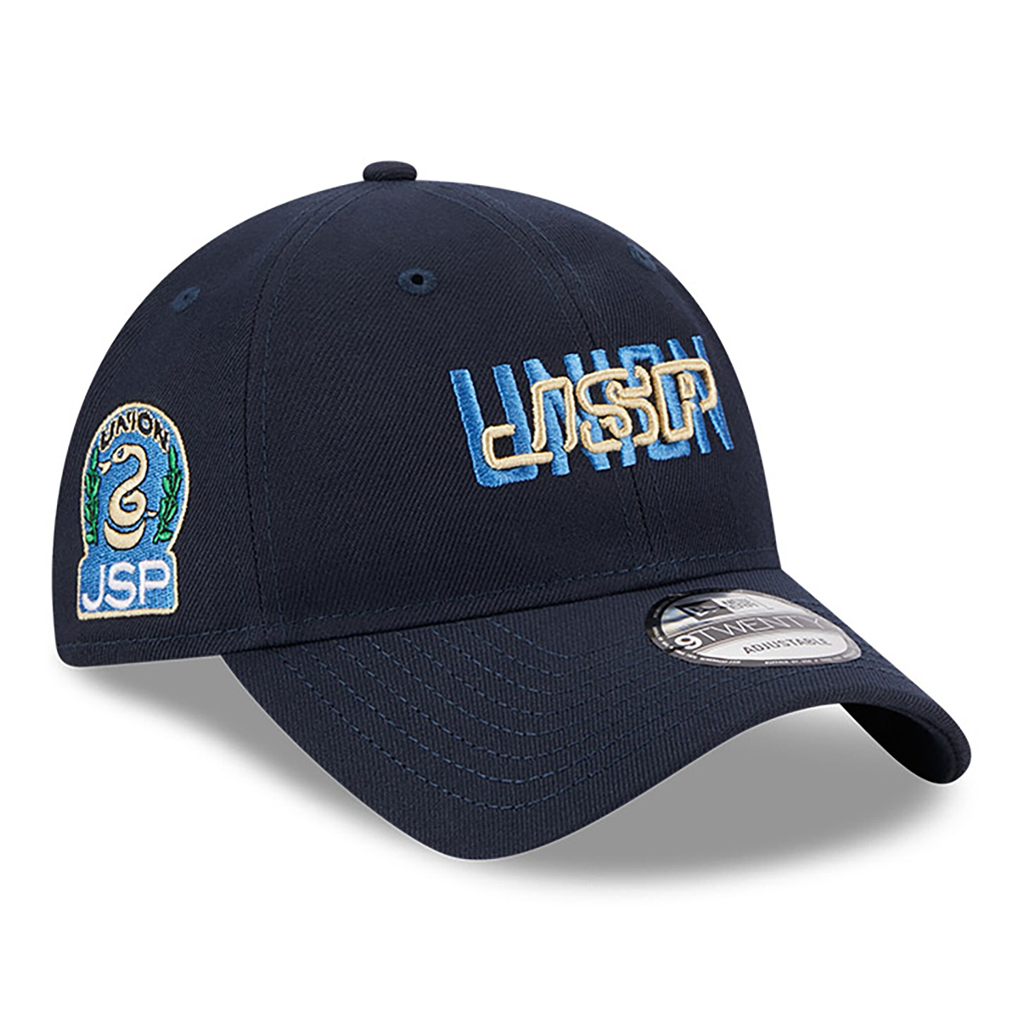 men8217s new era jsp standard issue x philadelphia union navy 9twenty adjustable hat | San Jose Earthquakes Hats, Jerseys & MLS Apparel