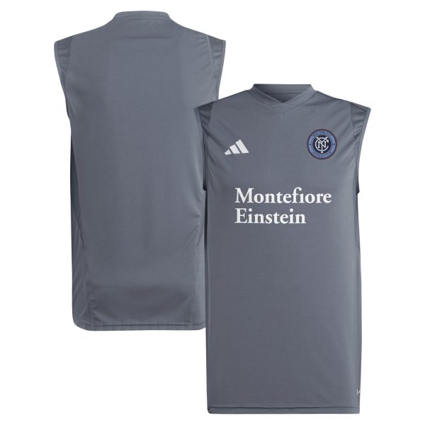 men8217s new york city fc adidas gray 2024 sleeveless training jersey | San Jose Earthquakes Hats, Jerseys & MLS Apparel