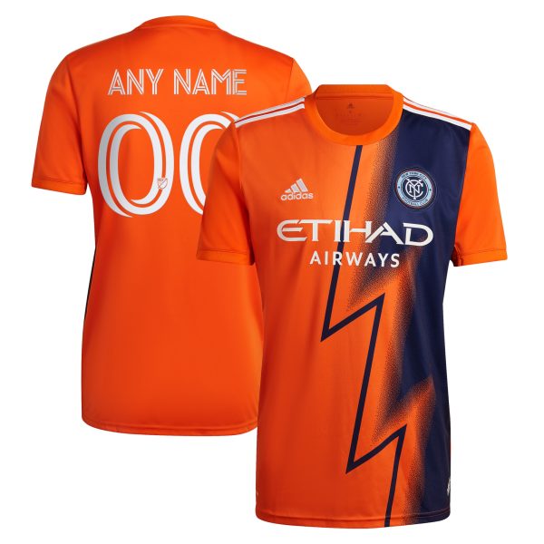 men8217s new york city fc adidas orange 2022 the volt kit replica custom jersey | San Jose Earthquakes Hats, Jerseys & MLS Apparel