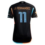 men8217s new york city fc julian fernandez adidas black 2024 247 kit authentic player jersey | San Jose Earthquakes Hats, Jerseys & MLS Apparel