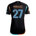 men8217s new york city fc maximiliano moralez adidas black 2024 247 kit authentic player jersey | San Jose Earthquakes Hats, Jerseys & MLS Apparel
