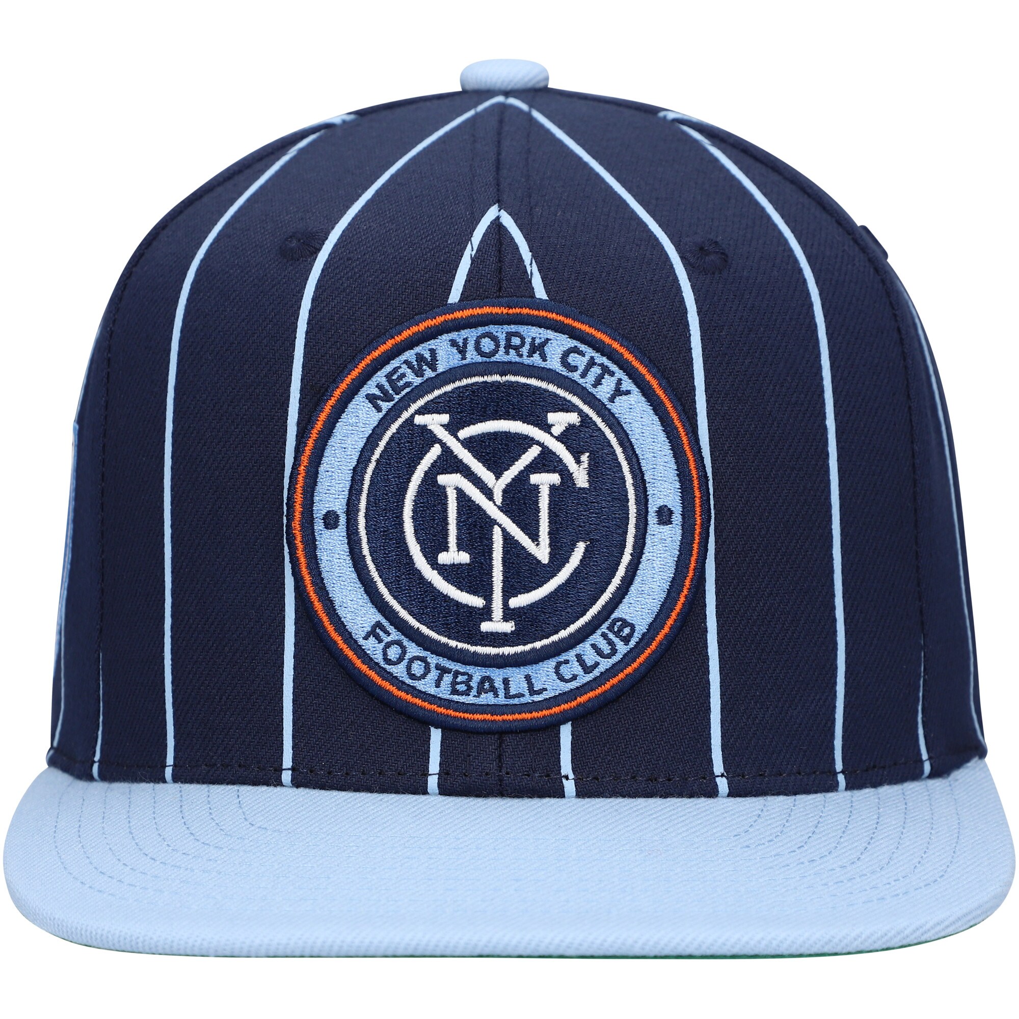 men8217s new york city fc mitchell amp ness navy team pin snapback hat | San Jose Earthquakes Hats, Jerseys & MLS Apparel
