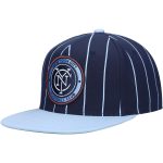 men8217s new york city fc mitchell amp ness navy team pin snapback hat | San Jose Earthquakes Hats, Jerseys & MLS Apparel