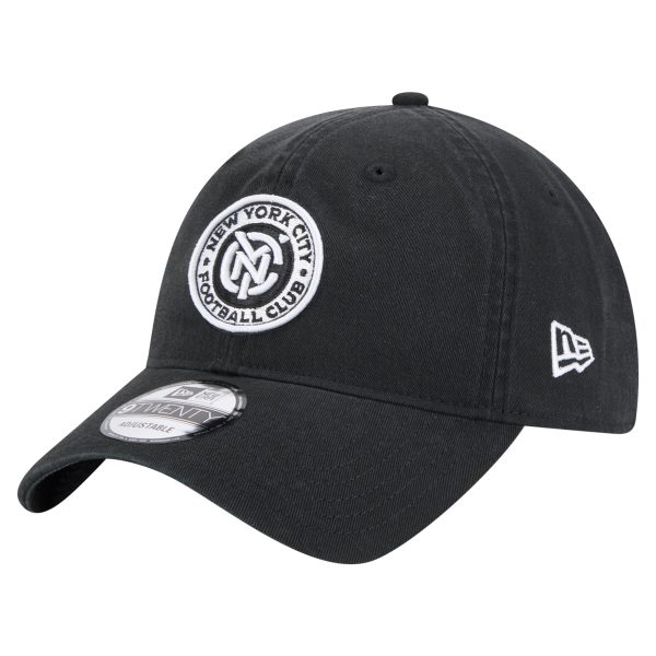 men8217s new york city fc new era black 2025 kickoff 9twenty adjustable hat | San Jose Earthquakes Hats, Jerseys & MLS Apparel