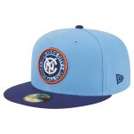 men8217s new york city fc new era blue 2025 kickoff 59fifty fitted hat | San Jose Earthquakes Hats, Jerseys & MLS Apparel