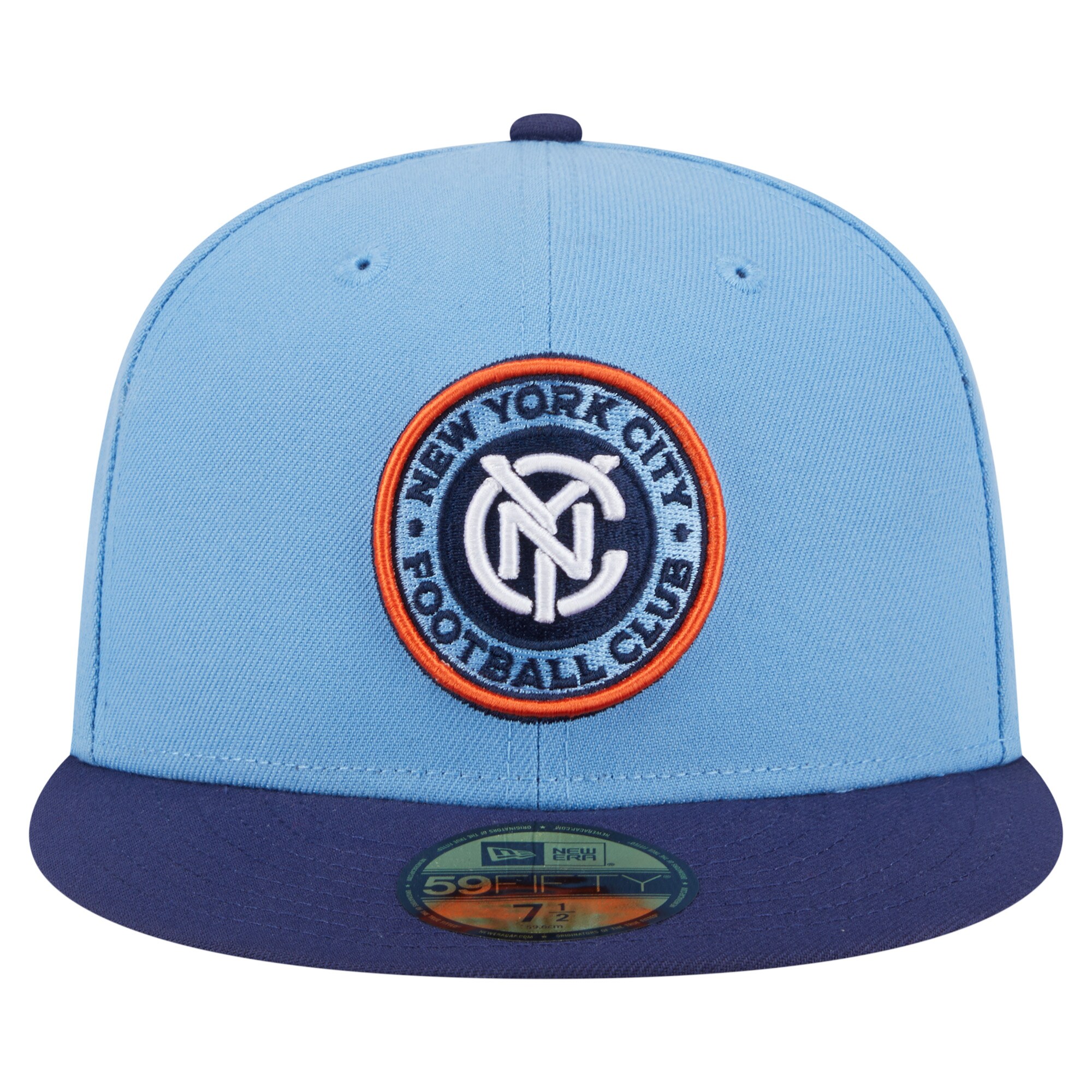 men8217s new york city fc new era blue 2025 kickoff 59fifty fitted hat | San Jose Earthquakes Hats, Jerseys & MLS Apparel