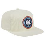 men8217s new york city fc new era cream 2025 kickoff snapback golfer hat | San Jose Earthquakes Hats, Jerseys & MLS Apparel
