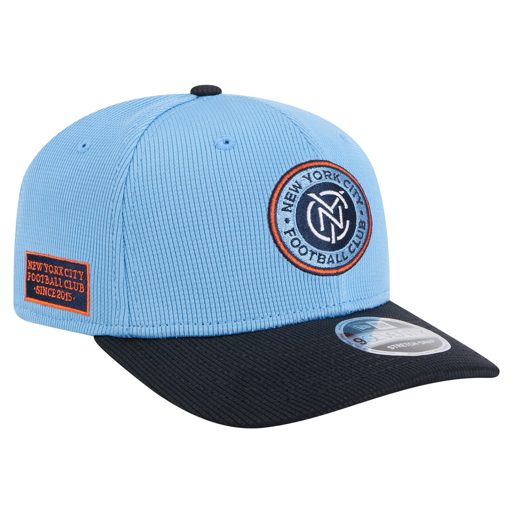 men8217s new york city fc new era sky bluenavy 2025 jersey hook 9seventy stretch-snap hat | San Jose Earthquakes Hats, Jerseys & MLS Apparel