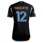 men8217s new york city fc strahinja tanasijevic adidas black 2024 247 kit authentic player jersey | San Jose Earthquakes Hats, Jerseys & MLS Apparel