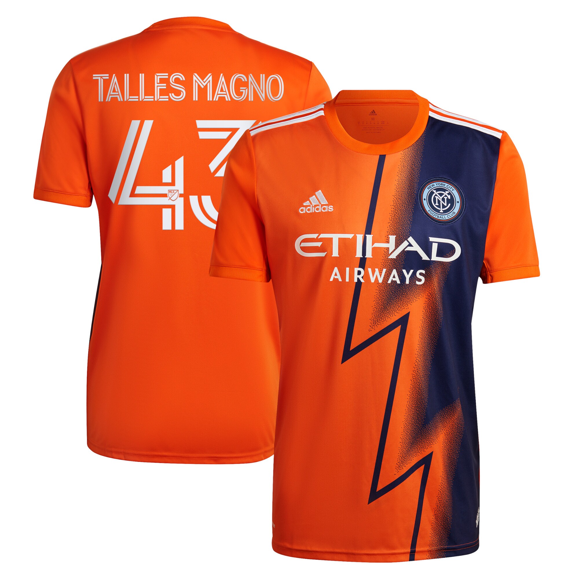 men8217s new york city fc talles magno adidas orange 2022 the volt kit replica player jersey | San Jose Earthquakes Hats, Jerseys & MLS Apparel