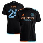 men8217s new york city fc tayvon gray adidas black 2024 247 kit replica player jersey | San Jose Earthquakes Hats, Jerseys & MLS Apparel