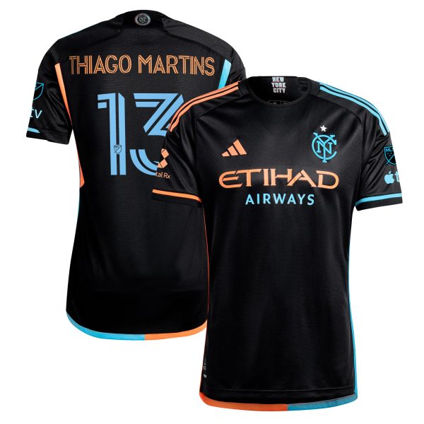 men8217s new york city fc thiago martins adidas black 2024 247 kit authentic player jersey | San Jose Earthquakes Hats, Jerseys & MLS Apparel
