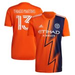 men8217s new york city fc thiago martins adidas orange 2023 the volt kit replica player jersey | San Jose Earthquakes Hats, Jerseys & MLS Apparel