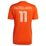 men8217s new york city fc valentin castellanos adidas orange 2022 the volt kit replica player jersey | San Jose Earthquakes Hats, Jerseys & MLS Apparel