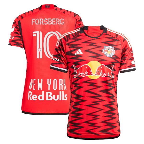 men8217s new york red bulls emil forsberg adidas red 2024 legacy authentic player jersey | San Jose Earthquakes Hats, Jerseys & MLS Apparel