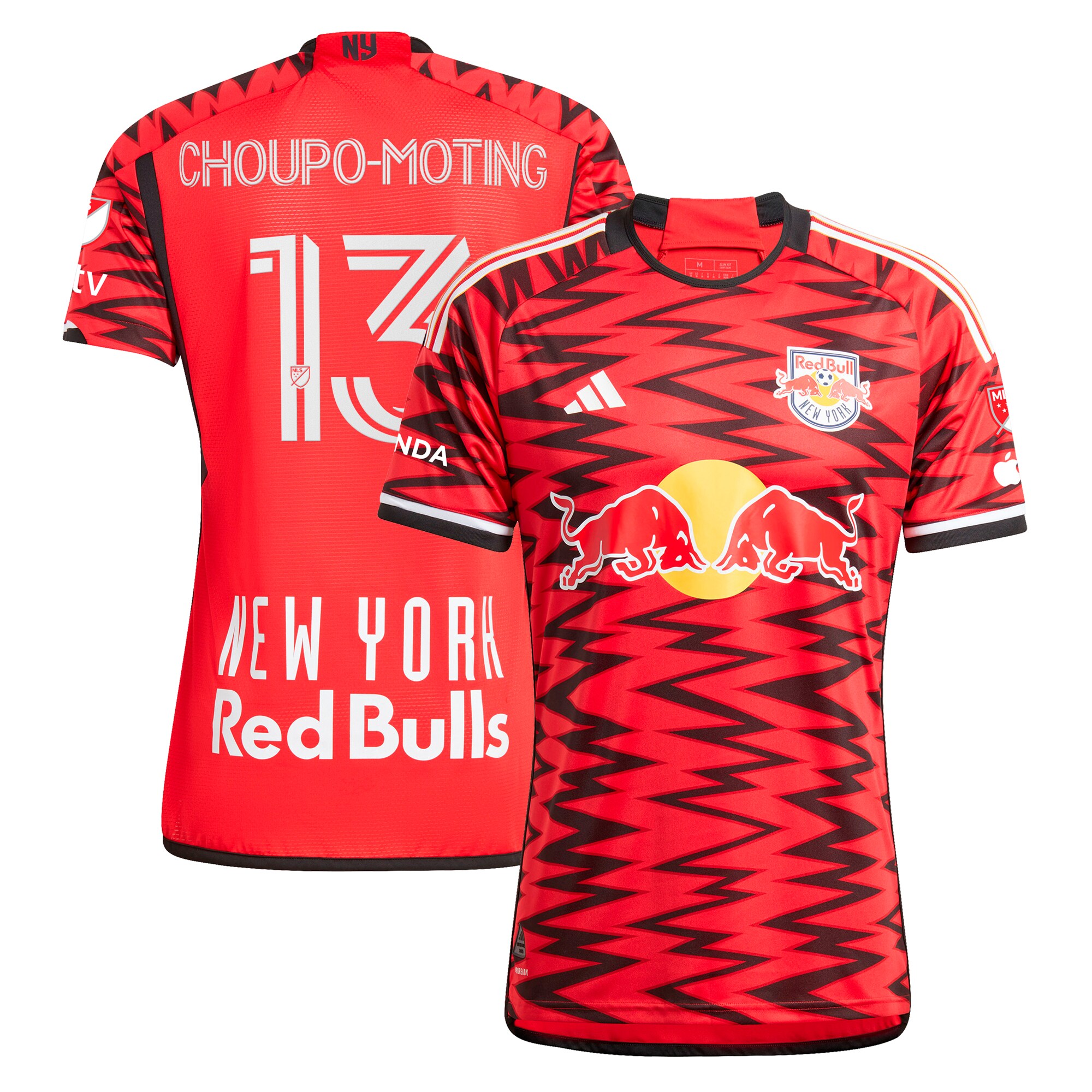 men8217s new york red bulls eric maxim choupo-moting adidas red 2024 legacy authentic player jersey | San Jose Earthquakes Hats, Jerseys & MLS Apparel