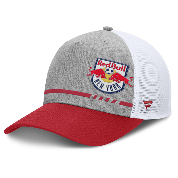 men8217s new york red bulls fanatics heather gray low block trucker adjustable hat | San Jose Earthquakes Hats, Jerseys & MLS Apparel