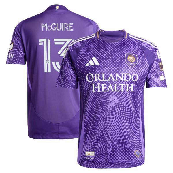 men8217s orlando city sc duncan mcguire adidas purple 2025 perfect storm authentic player jersey | San Jose Earthquakes Hats, Jerseys & MLS Apparel