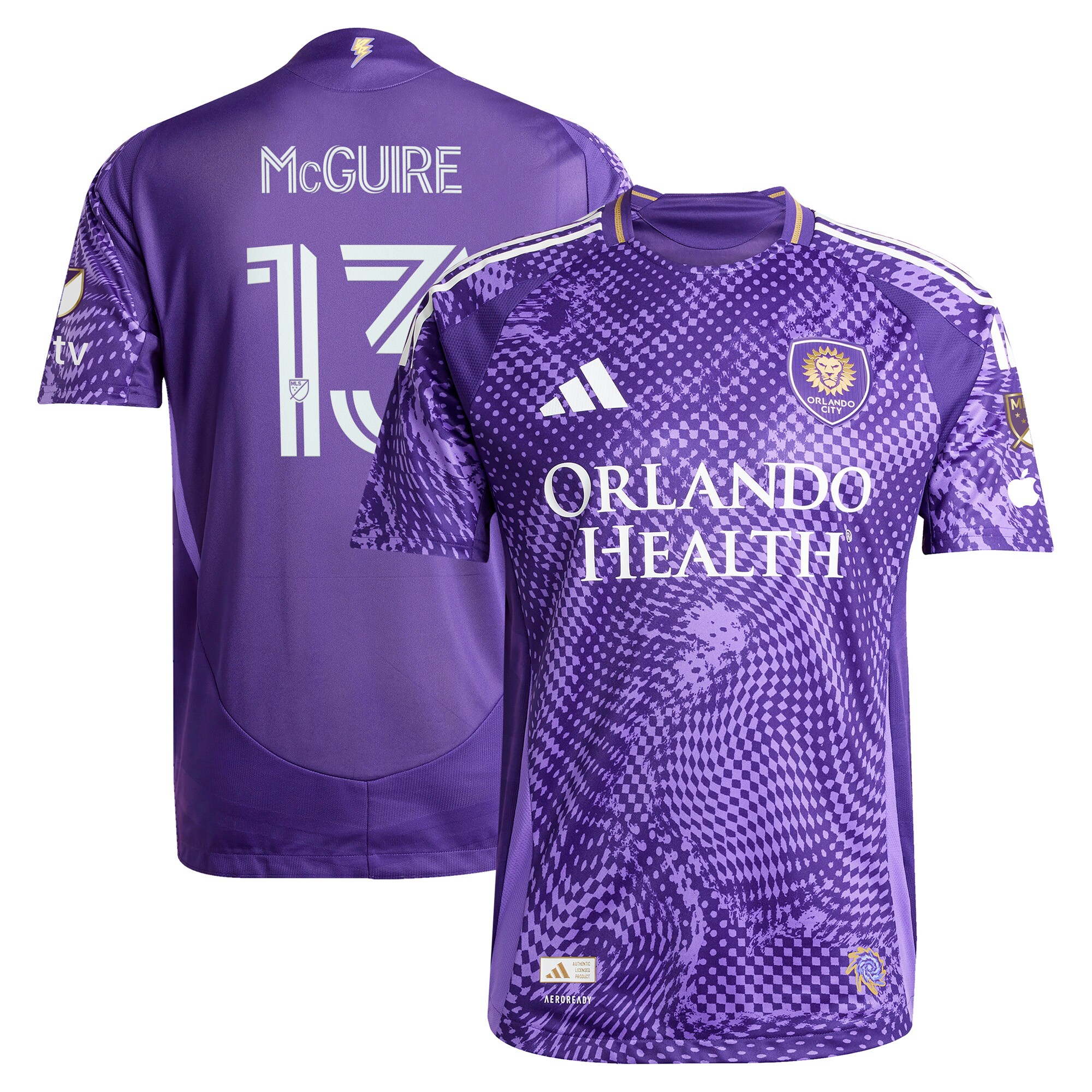 men8217s orlando city sc duncan mcguire adidas purple 2025 perfect storm authentic player jersey | San Jose Earthquakes Hats, Jerseys & MLS Apparel
