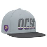 men8217s orlando city sc fanatics gray smoke snapback hat | San Jose Earthquakes Hats, Jerseys & MLS Apparel