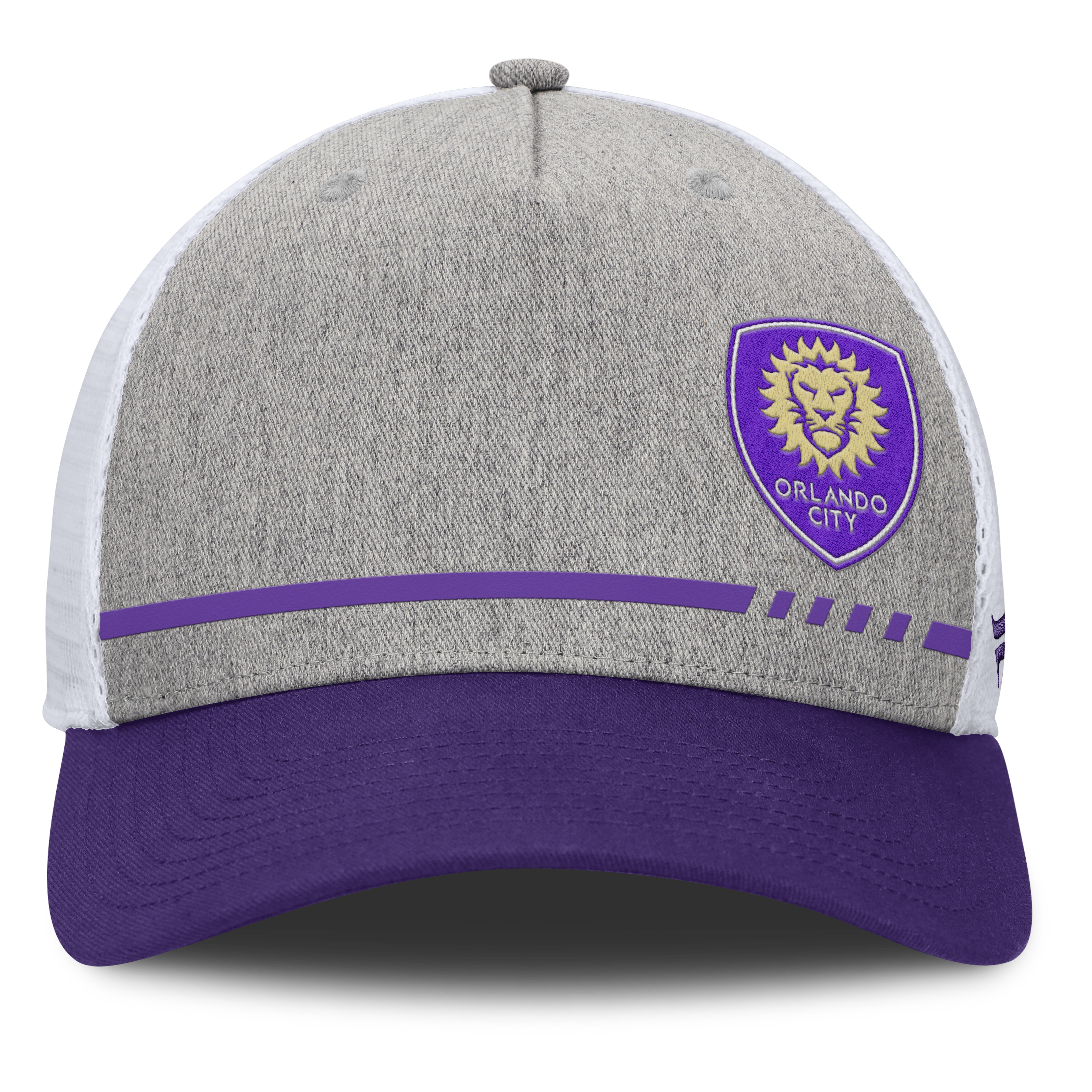 men8217s orlando city sc fanatics heather gray low block trucker adjustable hat | San Jose Earthquakes Hats, Jerseys & MLS Apparel